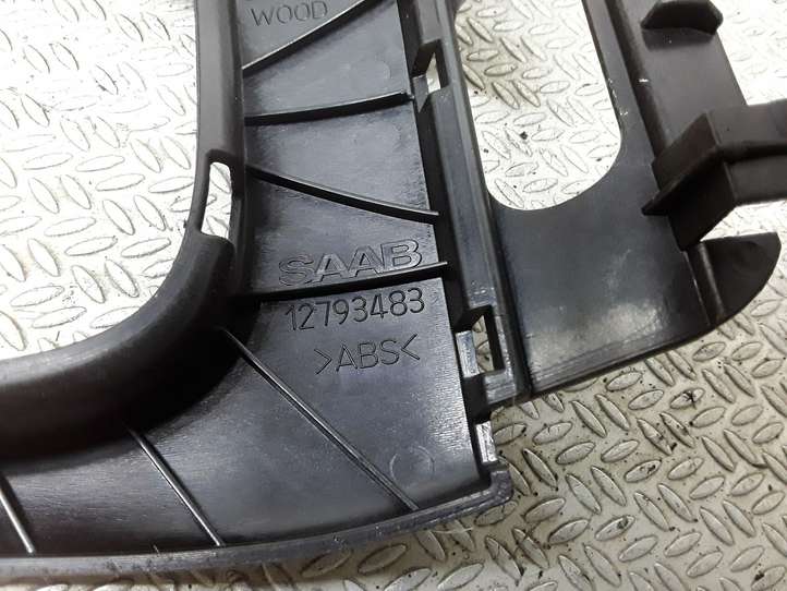 Saab 9-3 Ver2 (2003 - 2007)  12793483 Рамка рычага переключения передач