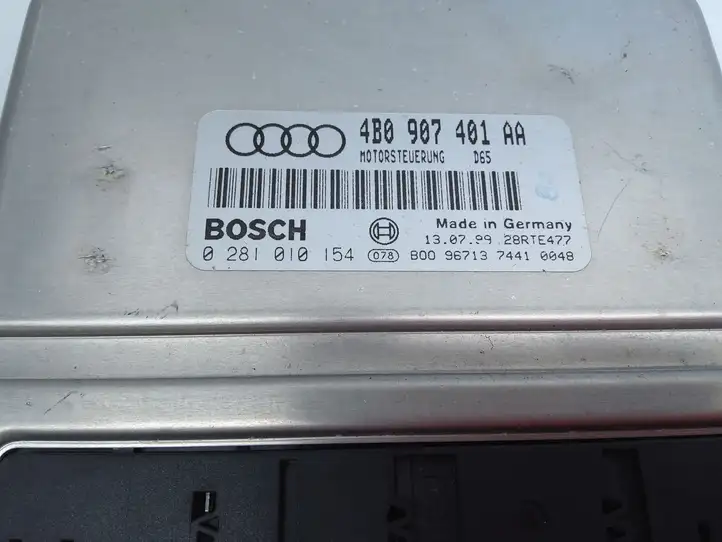 Audi A6 S6 C5 4B (1997 - 2001) 4B0907401 Блок управления двигателем (ЭБУ) — фото 2