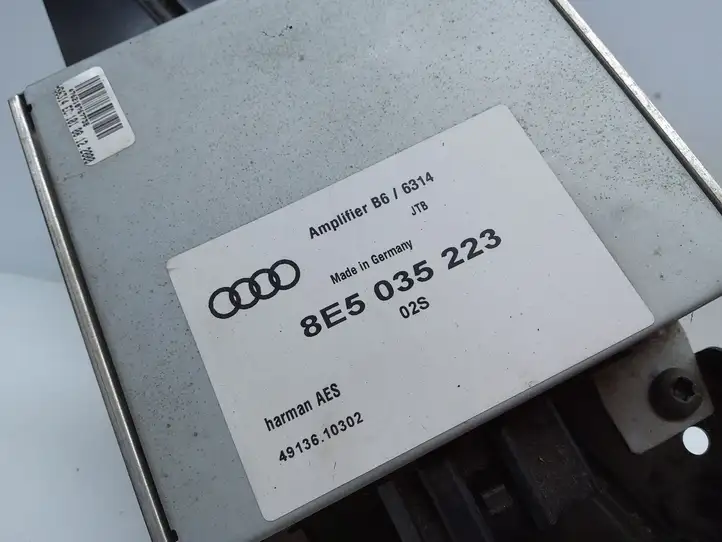 Audi A4 S4 B6 8E 8H (2000 - 2006) 8E5035223 Усилитель звука — фото 3
