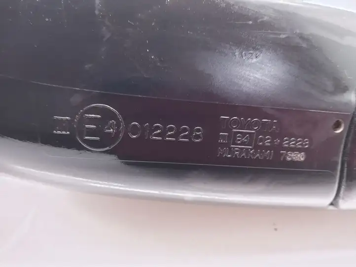 Toyota Avensis Verso (2004 - 2009) E4012228 Боковое зеркало с электроприводом — фото 3