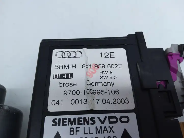Audi A4 S4 B6 8E 8H (2000 - 2006) 8E1959802E Стеклоподъемник задней двери — фото 2