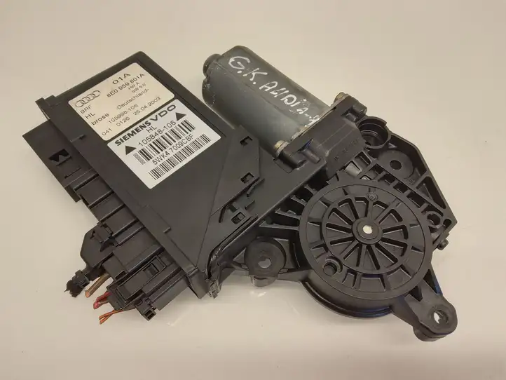 Audi A4 S4 B6 8E 8H (2000 - 2006) 8E0959801A Стеклоподъемник задней двери — фото 1