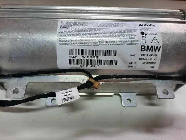 BMW 7 E65 E66 (2001 - 2008) 39714189302T Подушка безопасности пассажира — фото 4