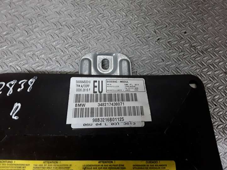 BMW 3 E46 (1998 - 2005)  348217438071 Подушка безопастности передней двери