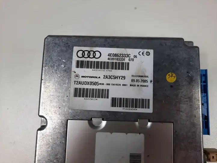 Audi A6 S6 C6 4F (2004 - 2008) 4E0862333C Блок GSM — фото 3
