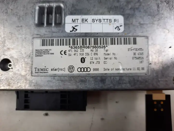 Audi Q7 4L (2005 - 2009) 4F1862335 Bluetooth модуль — фото 3