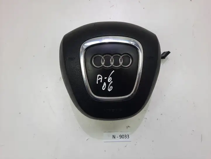 Audi A6 S6 C6 4F (2004 - 2008) 4F0971589A Подушка безопасности руля — фото 1