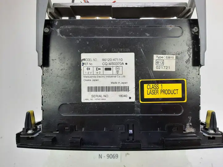 Toyota Prius (XW20) (2003 - 2009) 8612047110 Магнитола / мультимедийная система — фото 3