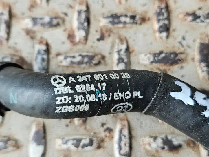 Mercedes-Benz A W177 (2018 - ) A2475010025 Шланги системы охлаждения — фото 4