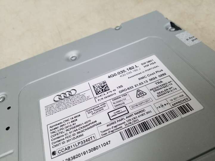 Audi A6 (2011 - 2014)  4G0035182L CD/DVD чейнджер