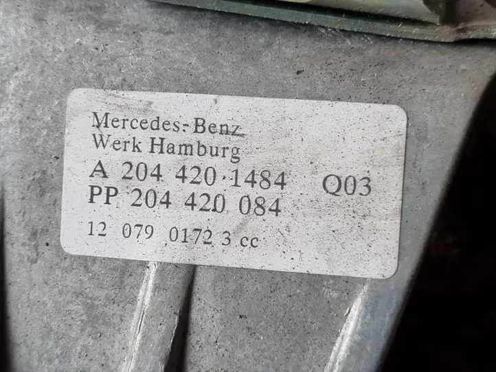 Mercedes-Benz C W204 (2007 - 2014) A2044201484 Механизм ручного тормоза (в салоне) — фото 4