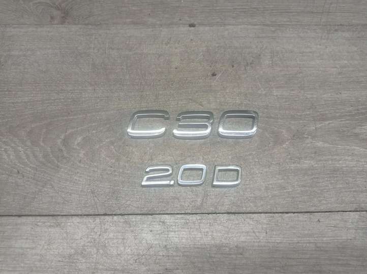 Volvo C30 (2007 - 2010)   Буквы модели