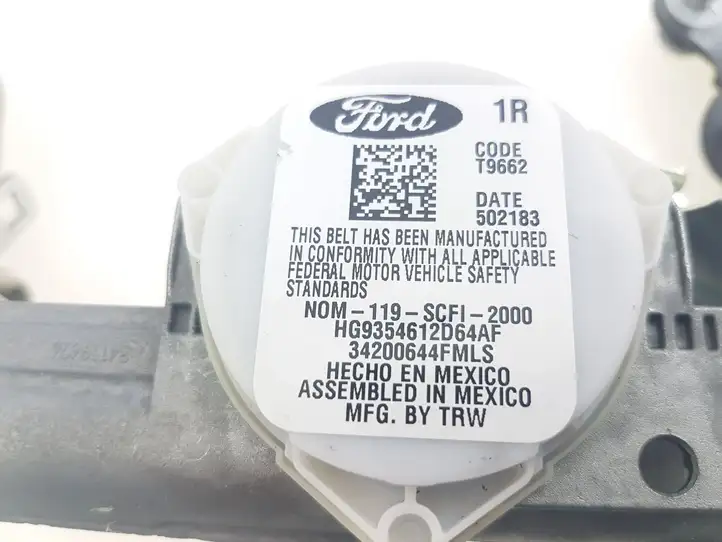 Ford Fusion II (2013 - ) HG9354612D64AF Передний ремень безопасности — фото 4