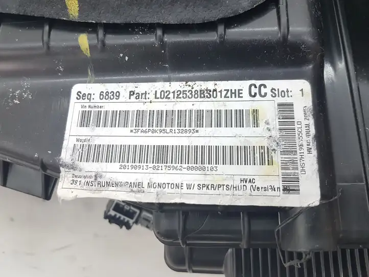Ford Fusion II (2013 - ) DHS7H19B555CLD Комплект системы вентиляции салона — фото 9