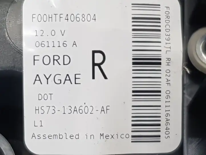 Ford Fusion II (2013 - ) HS7313A602 Задний фонарь в крышке багажника — фото 4