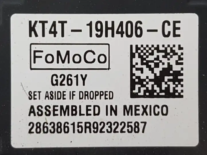 Ford Edge II (2015 - ) KT4T19H406 Камера в лобовом стекле — фото 6