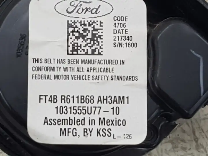 Ford Edge II (2015 - ) FT4BR611B68 Задний ремень безопасности — фото 2