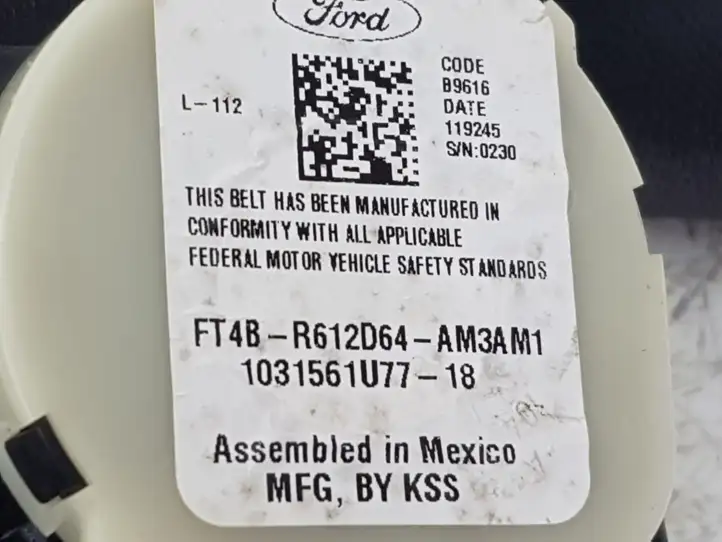Ford Edge II (2015 - ) FT4BR612D64 Передний ремень безопасности — фото 5