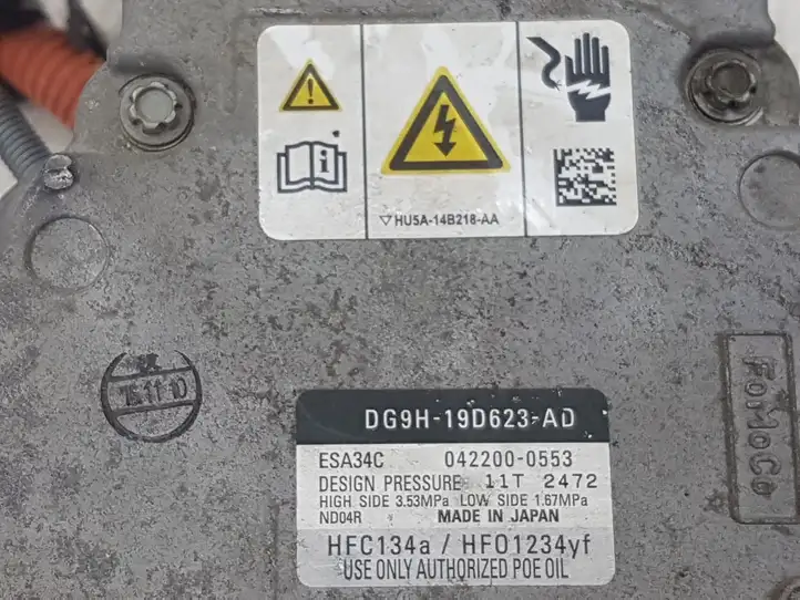 Ford Fusion II (2013 - ) DG9H19D623 Компрессор (насос) кондиционера воздуха — фото 7