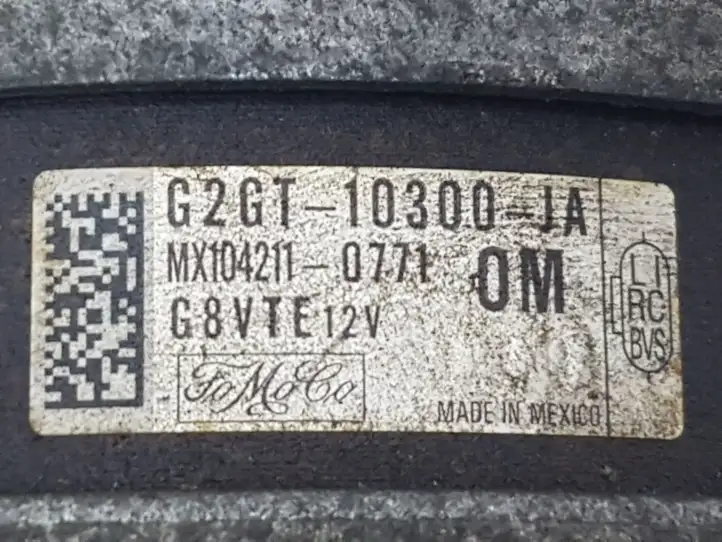 Ford Fusion II (2013 - ) G2GT10300 Генератор — фото 4
