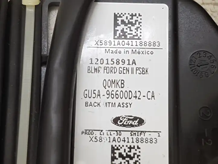 Ford Edge II (2015 - ) GU5A96600D42 Вентилятор вентиляции сиденья — фото 8
