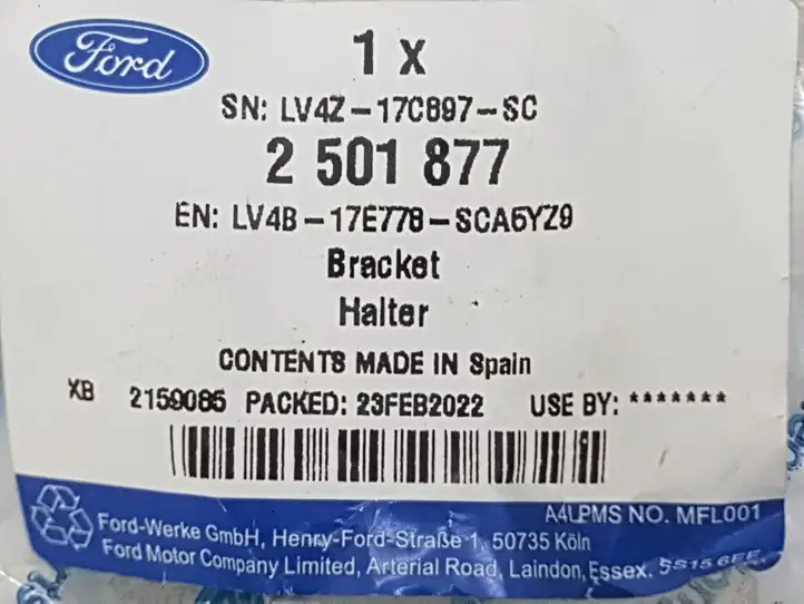 Ford Escape IV (2020 - ) LV4B17E778 Кронштейн переднего бампера — фото 5