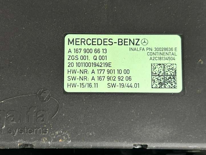 Mercedes-Benz GLE W167 (2019 - )  A1677808000 Комплект раздвижной крыши
