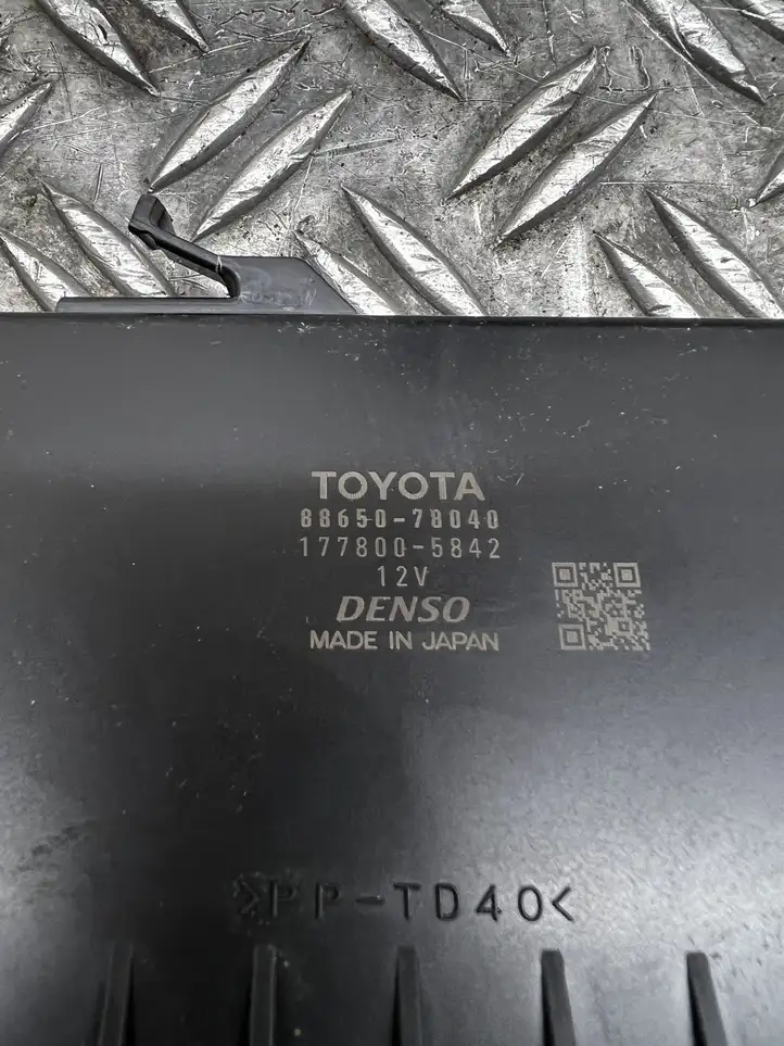 Lexus NX (2014 - 2017) 8865078040 Модуль управления кондиционером — фото 1