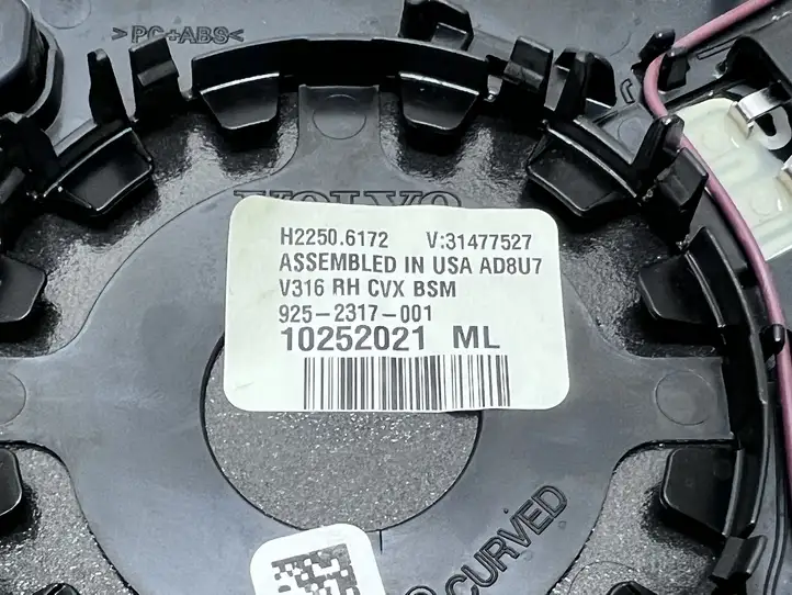 Volvo XC40 (2017 - ) 31477527 Элементы бокового зеркала — фото 3