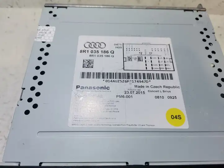 Audi A5 8T 8F (2007 - 2011) 8R1035186Q Магнитола / мультимедийная система — фото 2