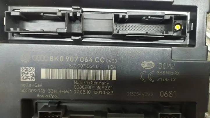 Audi A4 S4 B8 8K (2007 - 2011) 8K0907064CC Модуль комфорта — фото 2