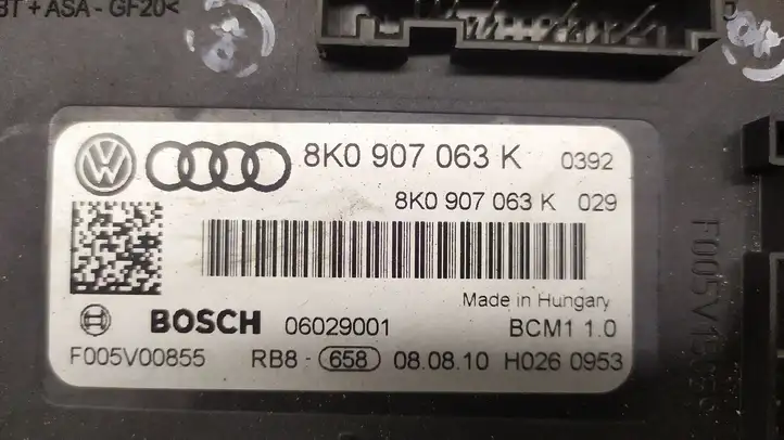 Audi A4 S4 B8 8K (2007 - 2011) 8K0907063K Модуль комфорта — фото 2
