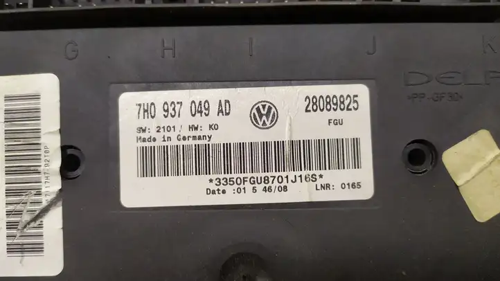 Volkswagen Transporter - Caravelle T5 (2003 - 2009) 7H0937049AD Модуль комфорта — фото 2