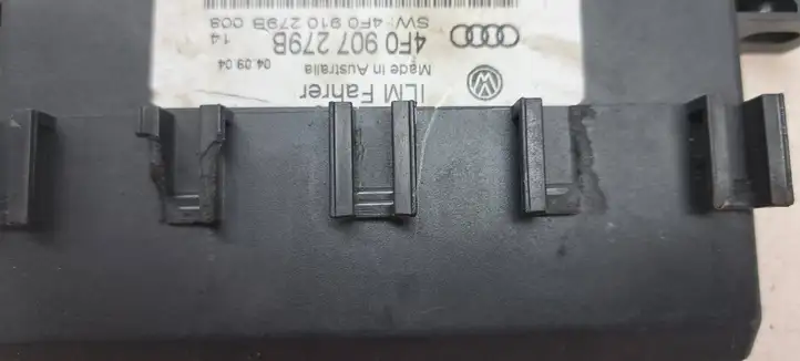 Audi A6 S6 C6 4F (2004 - 2008) 4F0907279B Модуль комфорта — фото 2