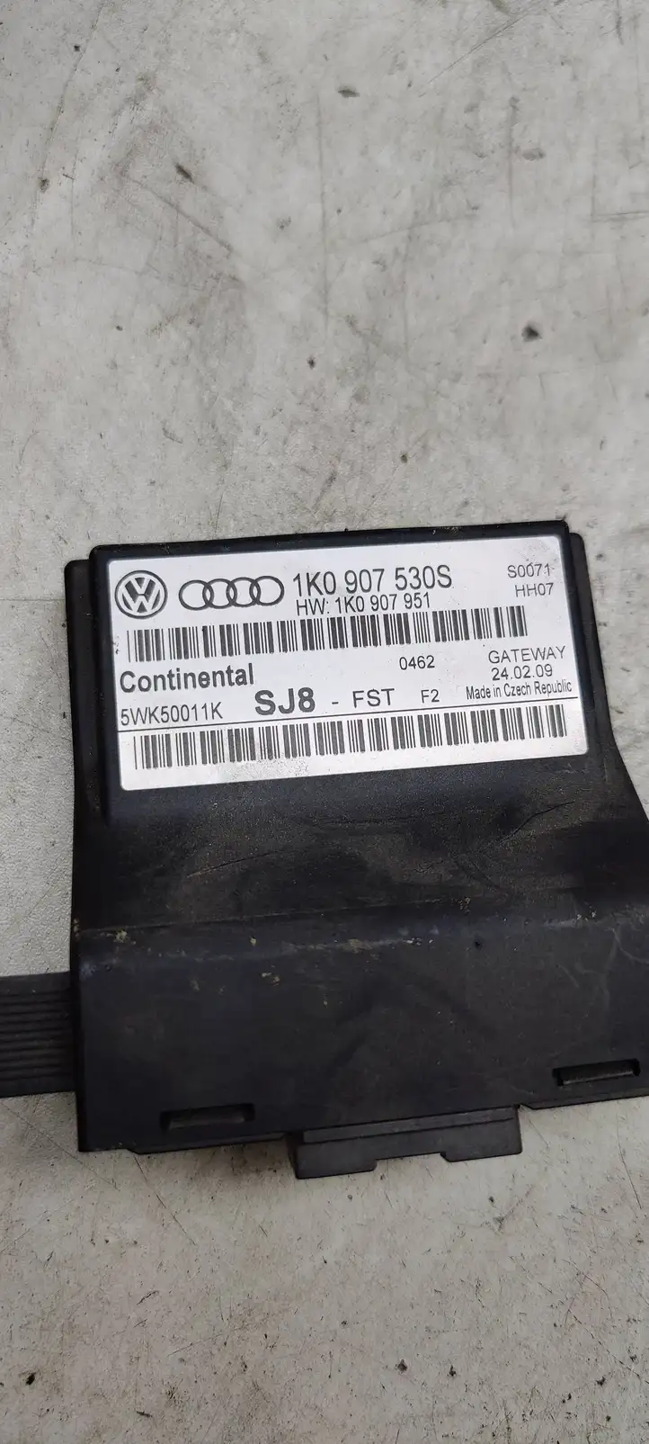 Volkswagen Touran I (2003 - 2010) 1K0907530S Прочие блоки управления — фото 3