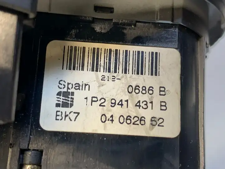 Seat Leon (1P) (2005 - 2012) 1P2941431B Включатель фонарей — фото 4