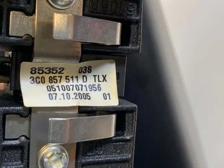 Volkswagen PASSAT B6 (2005 - 2010) 3C0857511D Салонное зеркало заднего вида — фото 2
