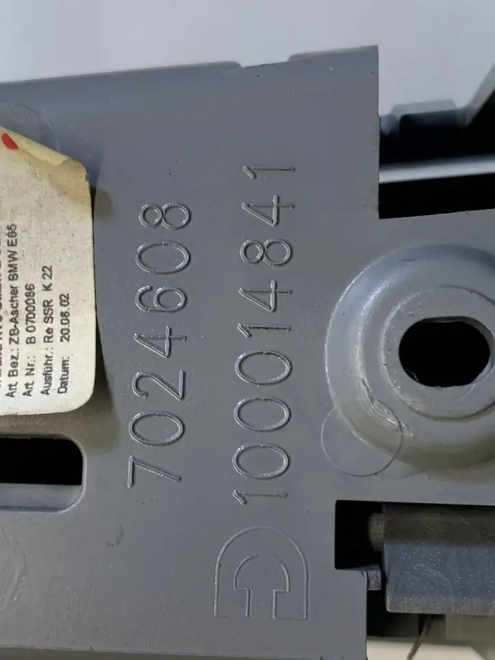 BMW 7 E65 E66 (2001 - 2008) 6917108 Кнопка стеклоподъемников — фото 2