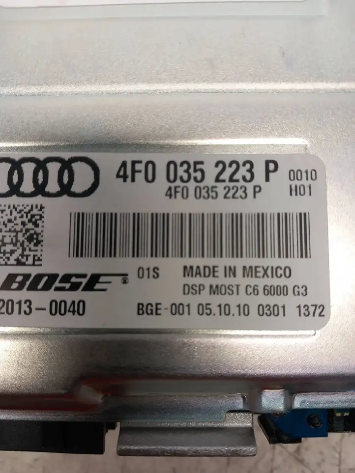 Audi A6 S6 C6 4F (2008 - 2011) 4F0035223P Усилитель звука — фото 3