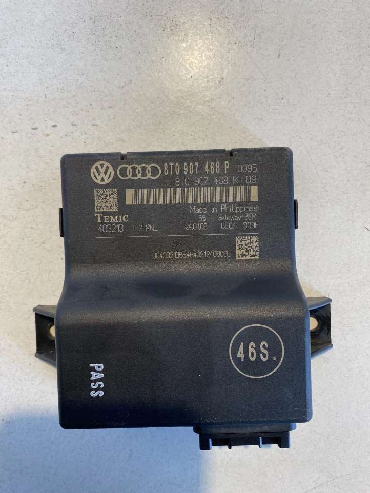 8T0907468 Audi A5 8T 8F Gateway valdymo modulis