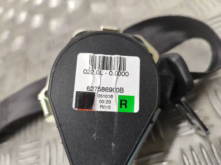 Renault Espace V (RFC) (2015 - 2019) 627586900B Ремень безопасности 3-го ряда — фото 5