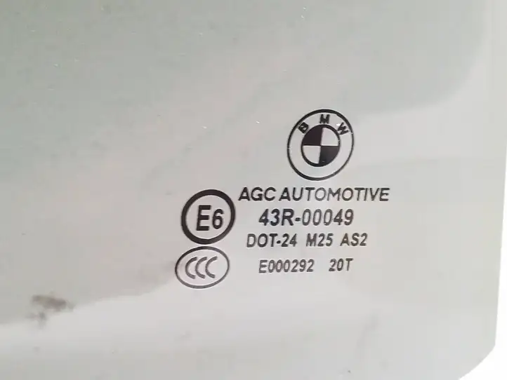 BMW 5 F10 F11 (2009 - 2016) 43R00049 Стекло задней двери — фото 4