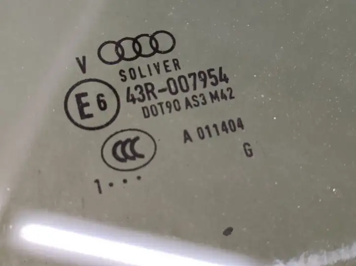 Audi A6 C7 (2011 - 2014) AS3 Стекло задней двери — фото 3