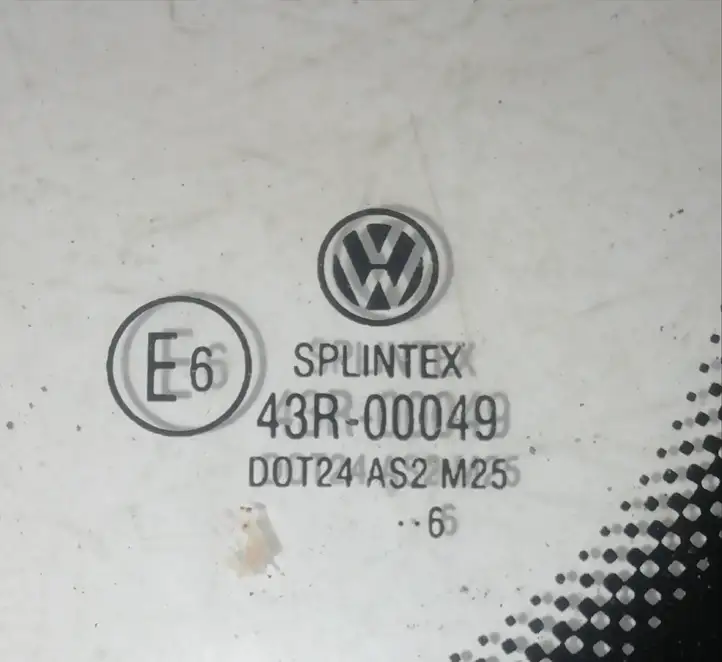 Volkswagen Transporter - Caravelle T5 (2003 - 2009) 43R00049 Стекло задней двери — фото 3