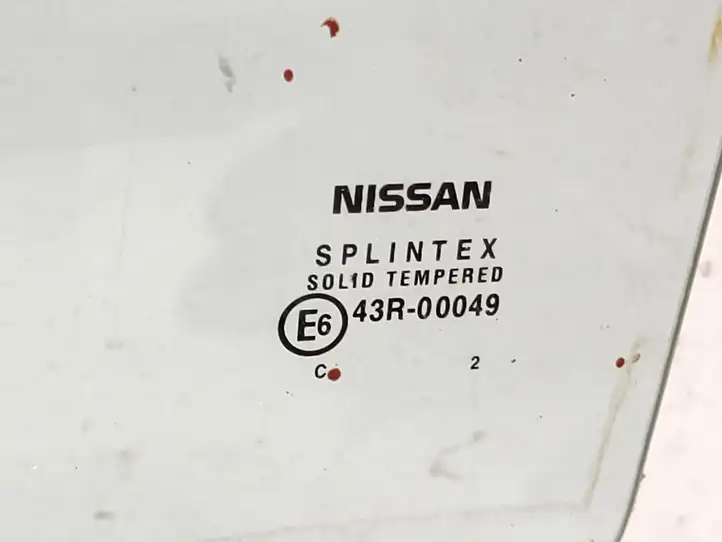 Nissan Primera (2001 - 2008) 43R00049 Стекло задней двери — фото 3
