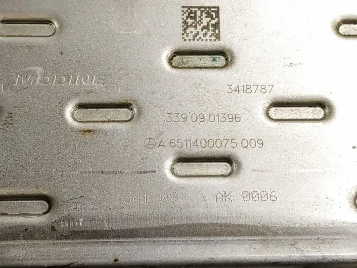 Mercedes-Benz E W212 (2009 - 2016) Охладитель клапана EGR — фото 8