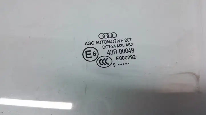 Audi Q5 SQ5 (2008 - 2012) 43R00049 Стекло передней двери — фото 2