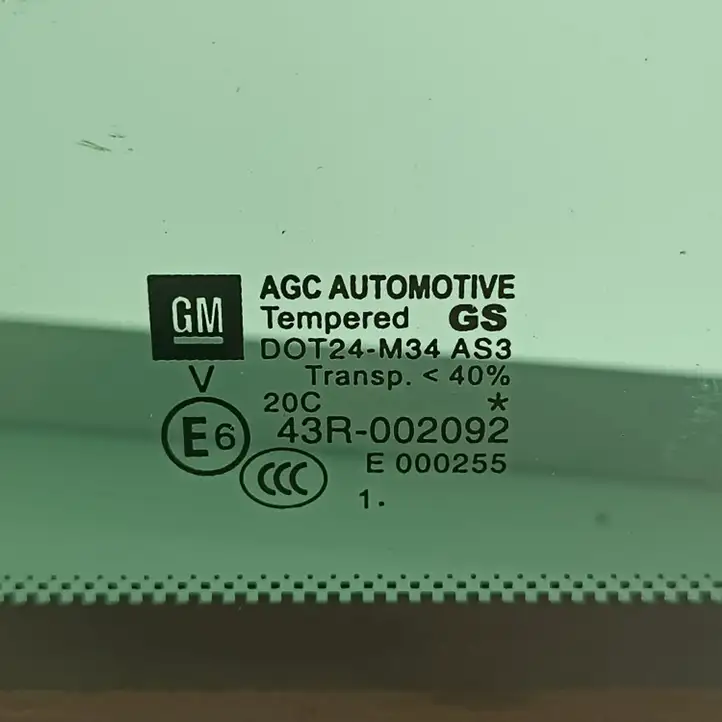 Opel Zafira B (2008 - 2014) 43R002092 Стекло задней двери — фото 2