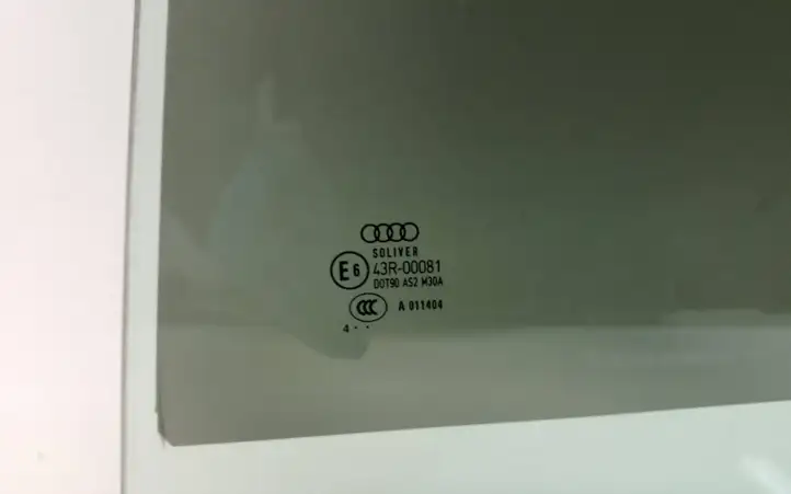 Audi A6 S6 C6 4F (2004 - 2008) 43R00081 Стекло задней двери — фото 3
