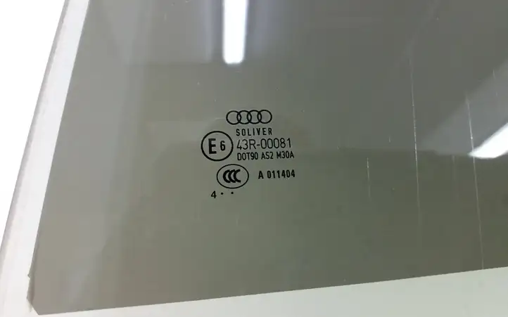 Audi A6 S6 C6 4F (2004 - 2008) 43R00081 Стекло задней двери — фото 4